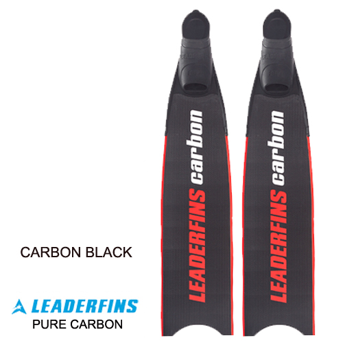 Leaderfins Black Carbon Pure Carbon